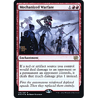 Mechanized Warfare (Foil) (Prerelease)