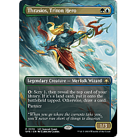 Thrasios, Triton Hero (Foil) (Borderless)