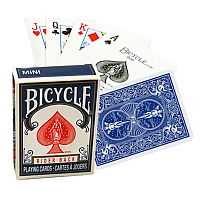 Bicycle Rider Back Mini cards deck (Blue)