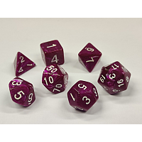A Role Playing Dice Set: Plum Pearl