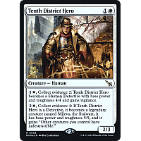 Tenth District Hero (Foil) (Prerelease)