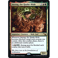 Anzrag, the Quake-Mole (Foil) (Prerelease)