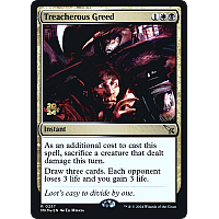 Treacherous Greed (Foil) (Prerelease)