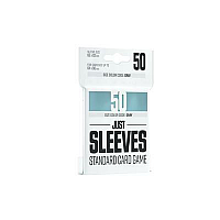 Gamegenic:Just Sleeves - Standard Card Game Clear (50 Sleeves)