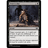 Desert's Due (Foil)