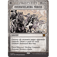 Overwhelming Forces (Foil) (Showcase) (Borderless)