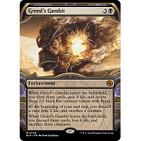 Greed's Gambit (Foil) (Borderless)