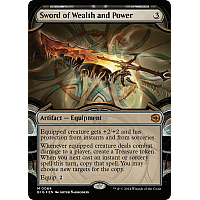 Sword of Wealth and Power (Foil) (Borderless)