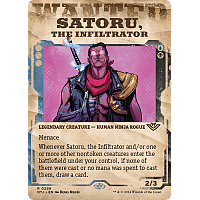 Satoru, the Infiltrator (Showcase) (Borderless)