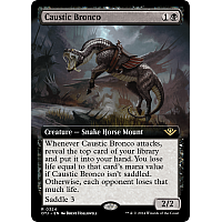 Caustic Bronco (Foil) (Extended Art)