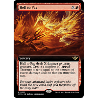 Hell to Pay (Foil) (Extended Art)