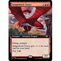 Stingerback Terror (Foil) (Extended Art)