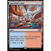 Spirebluff Canal (Foil) (Prerelease)