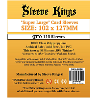 102x127mm Super Large Sleeves 60 Microns (110)