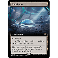 Trenchpost (Foil) (Extended Art)