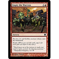 Empty the Warrens (Foil)