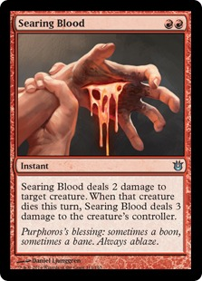 Searing Blood (Foil)_boxshot