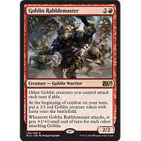 Goblin Rabblemaster (Foil)