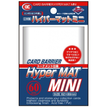 KMC Small Sleeves - Hyper Mat Clear_boxshot
