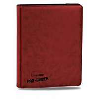 Premium Pro-Binder - 9-Pocket Portfolio - Red