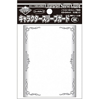 KMC Standard Sleeves - Character Guard Clear with Florals