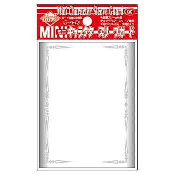 KMC Small Sleeves - Character Guard Clear with Florals_boxshot