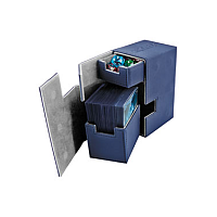 Ultimate Guard Flip´n´Tray Deck Case 80+ Standard Size XenoSkin Blue
