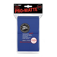 100ct Pro-Matte Blue Standard Deck Protectors
