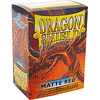 Dragon Shield - Matte red (100)