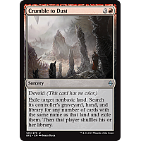 Crumble to Dust (Foil)