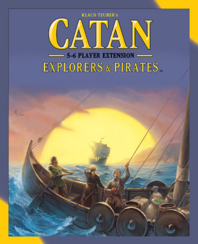 Catan: Explorers & Pirates - 5/6 Player Expansion (5th Edition)_boxshot