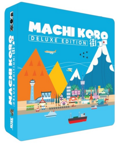 Machi Koro - Deluxe Edition  - Lånebiblioteket_boxshot