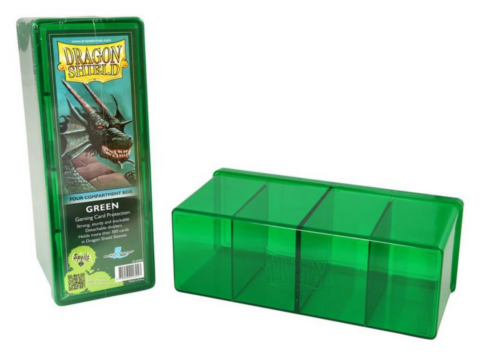 Dragon Shield Four Compartment Box - Green_boxshot