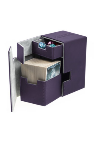 Ultimate Guard Flip´n´Tray Deck Case 100+ Standard Size XenoSkin Purple_boxshot