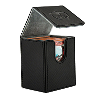 Ultimate Guard Flip Deck Case 100+ Standard Size XenoSkin Black