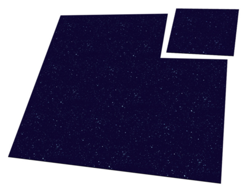 Ultimate Guard Battle-Tiles 1' Dark Space 30 x 30 cm (9 st)_boxshot