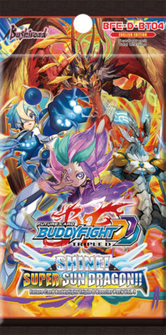 Future Card Buddyfight - Shine! Super Sun Dragon!! - Triple D Booster _boxshot