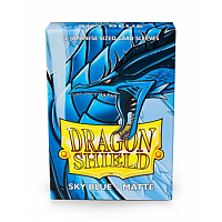 Dragon Shield Small Sleeves - Japanese Matte Sky Blue (60 Sleeves)