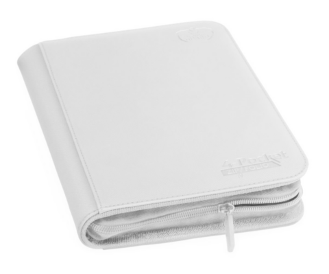 Ultimate Guard Zipfolio 160 - 8-Pocket XenoSkin White_boxshot
