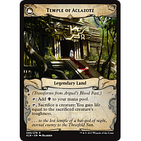 Temple of Aclazotz  (Flip side of the multi-part card Arguel's Blood Fast)