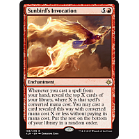 Sunbird's Invocation ( Ixalan Prerelease Foil )