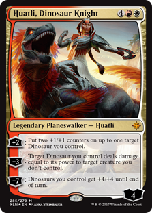 Huatli, Dinosaur Knight (Planeswalker Deck)_boxshot