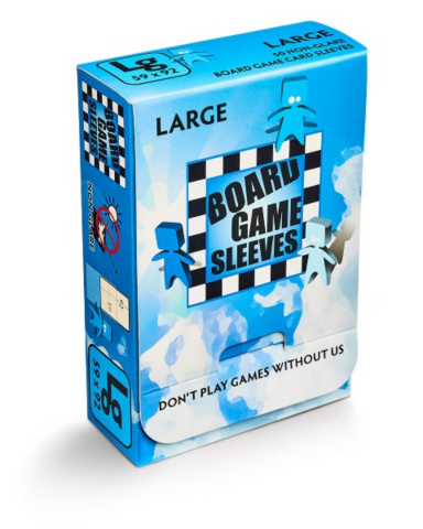 (59x92mm) Board Game Sleeves - Non-Glare: LARGE_boxshot