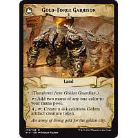 Gold-Forge Garrison (Flip side of the multi-part card Golden Guardian)