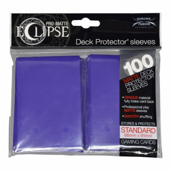 PRO-Matte Eclipse - Royal Purple (100 Sleeves)_boxshot