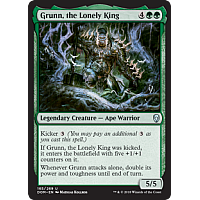 Grunn, the Lonely King (Foil)