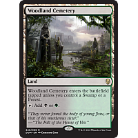 Woodland Cemetery (Foil) (Dominaria Prerelease)