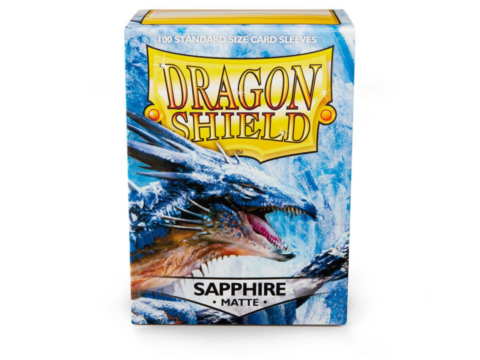 Dragon Shield - Matte Sapphire (100)_boxshot