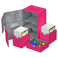 Ultimate Guard Twin Flip´n´Tray Deck Case 160+ Standard Size XenoSkin Pink