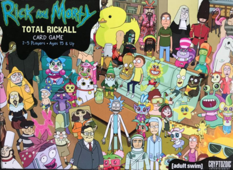 Rick and Morty: Total Rickall Card Game _boxshot